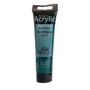 Farba akrylowa Phoenix 125ml, Zielona ciemna